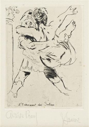 JACQUES VILLON Two prints.